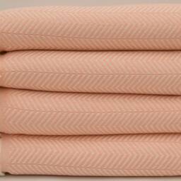 "Turkish Blanket, Turkish Throw, Large Towel, Bed Rug, 200cmx225cm, Coral Blanket, Bed Cover, Turkish Towel, Beach Throw, 79""x89" - thumbnail 2