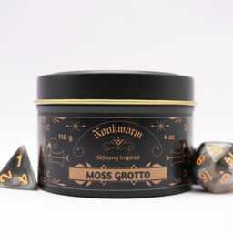 Moss Grotto Candle - Silksong Inspired Green Leaves, Eucalyptus, Lily Of The Valley, Violet, Cedar, Patchouli Vegan, Hand-Poured, 4Oz - thumbnail 2