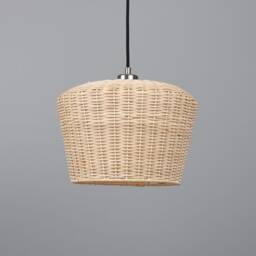 Manila Large Rattan Pendant Light 12'' Ip20 - thumbnail 3