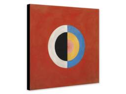 Hilma Af Klint - The Swan Abstract Art Print Framed Canvas Or Poster - thumbnail 1