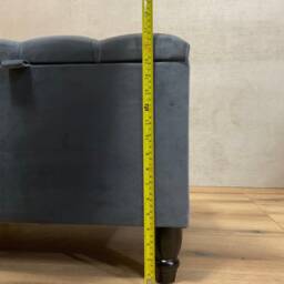 storage Ottoman Footstool Coffee Table Pouffe Bench Chesterfield Declutter Living Space - thumbnail 2