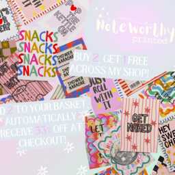 Snacks - Wall Print, Poster, Funky, Kitchen Decor, Colourful, Pink, Slogan, Groovy, Retro, Multicolour, Maximalisr 5x7/A5/A4/A3/A2/8x10 - thumbnail 3