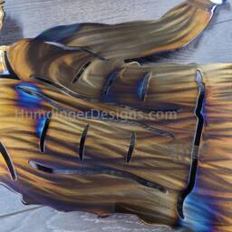 Slalom Skier Metal Wall Art - Water Ski Decor Humdinger Designs - thumbnail 2