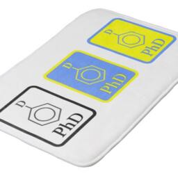 Science Bath Mat For Teacher/Chemistry Of Phd Molecule Mats - thumbnail 4