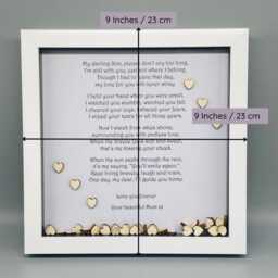 Loss Of Mum Poem Sympathy Berevement Gift, Personalised Funeral Gift - thumbnail 3