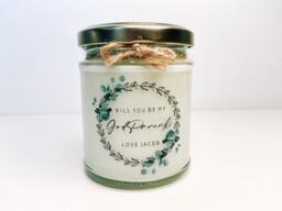 Will You Be My Godparents?, Godparent Gift, Godparents Proposal, Godparents, Candle - thumbnail 1