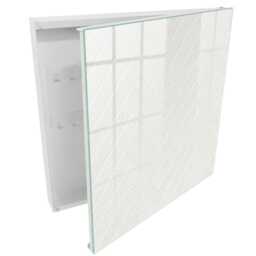 Bright Pattern Key Cabinet For Home, White Box Minimalist Backgrounds & Patterns, Lovers Of Minimalism - thumbnail 2