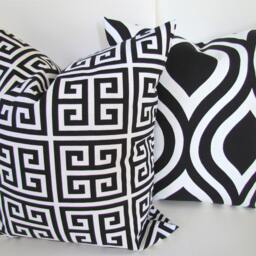 Black Buffalo Check Pillow Cover Black Plaid Pillows Home & Living - thumbnail 4