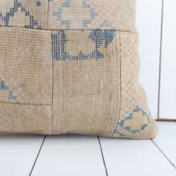 Vintage Turkish Kilim Pillow Cover Bohemian Cushion - 16x16 - thumbnail 2