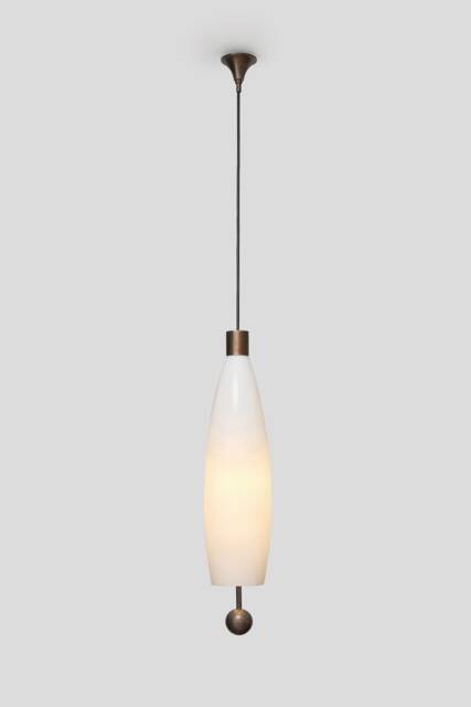 Piyon Minimal Modern Design Pendant Lamp With A Large Slim Lampshade From Balance Lamp - image 1