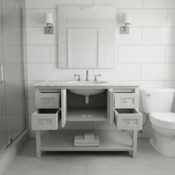 Petite Alicia Vanity Unit. - Any Colour - thumbnail 2