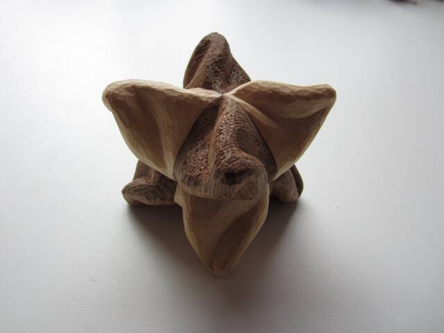 Spiral'd Star Tetra in Red & Yellow Cedar - image 1