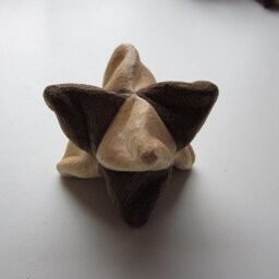 Spiral'd Star Tetra in Red & Yellow Cedar - thumbnail 2
