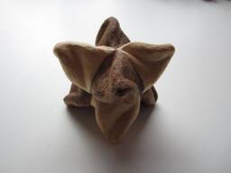 Spiral'd Star Tetra in Red & Yellow Cedar - thumbnail 1