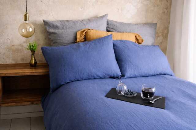 Linen Pillowcases Set Of 2, Us Queen Size - Soft Stonewashed Bedding Pillow Covers - image 1
