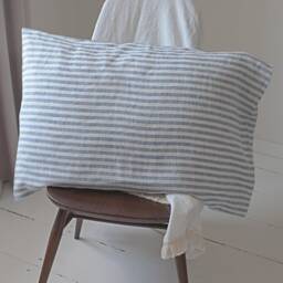 Linen Pillowcases Set Of 2, Us Queen Size - Soft Stonewashed Bedding Pillow Covers - thumbnail 3