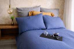 Linen Pillowcases Set Of 2, Us Queen Size - Soft Stonewashed Bedding Pillow Covers - thumbnail 1