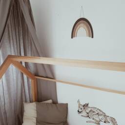 Sticker Cute Mom & Baby Deers Room For Wall, Decoration, Wall Sticker, Girls Room, Newborn Nursery Decals - thumbnail 3
