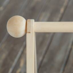 Wooden Baby Gym, Scandi Baby Gym With Globes, Frame, Play Activity Mat Toddler - thumbnail 3