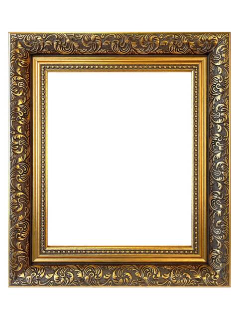 Dahlia Gold Photo Frame, Ornate Picture Frame - image 1