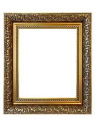 Dahlia Gold Photo Frame, Ornate Picture Frame