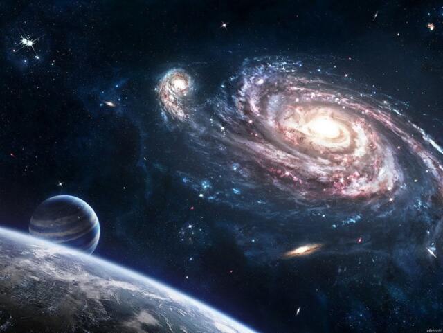stars Galaxy Movie Poster Wall Bar Space House Art Decoration Psychedelic Trippy