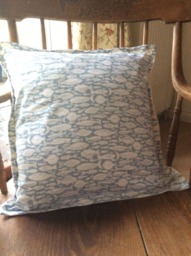 Marine Fish Cushion Cover To Fit 18 - thumbnail 1