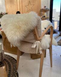 Bespoke Chair Ties Only For Our Sheepskin Rug Collection Not The Sheepskin . Wedding, Dining Chair Covers , Ceremony Chairs Cover - thumbnail 1