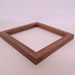 6x6 Inch Walnut Photo Frame - thumbnail 2