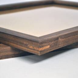 6x6 Inch Walnut Photo Frame - thumbnail 4