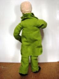 Woody Allen. Fimo & Textile Doll. Ooak Doll For Home Office Decor. Movie. Comedy. Star - thumbnail 4