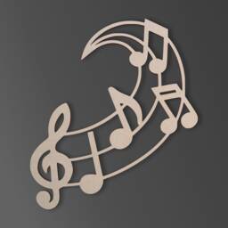 Unfinished Wooden Music Note Wall Decor - Diy Craft Shape - thumbnail 2