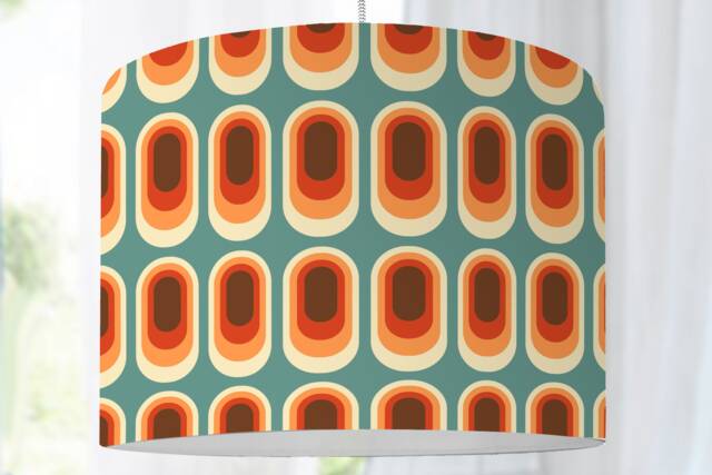 Lampshade Nursery Retro Design Seventies Living Room - image 1