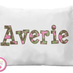 Name Pillow Case Boys Camouflage Personalized Pillowcase - thumbnail 2