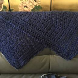 Dark Blue Baby Blanket - thumbnail 2