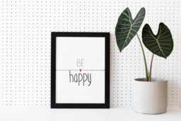 Unique Picture Frame - 21.5x16.5 With Saying - Stylish Decoration & Perfect Gift Idea