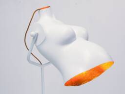 Handcrafted Floor Lamp Pregnant Lady - thumbnail 1