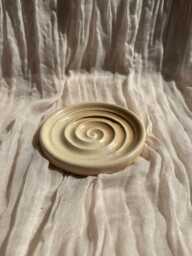Low Tide Soap Dish, Beachy Ceramic Bathroom Tray, Handmade Kitchen Pottery, Household Holder, Thrown Holder