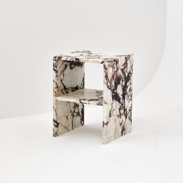 Calacatta Viola Marble Side Table Natural Stone Coffee Table - image 1