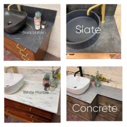 Stockholm - in Stock Oak Bathroom Vanity Unit Minimalist Scandia Style - thumbnail 4
