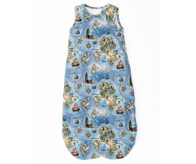 Bamboo Sleep Sack, Peter Pan Sack For Babies, Double Zipper Wearable Baby Blanket, Sleeping Bag - image 1