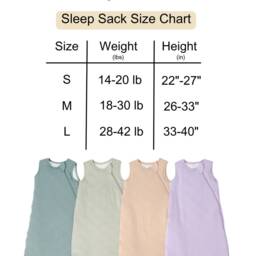 Bamboo Sleep Sack, Peter Pan Sack For Babies, Double Zipper Wearable Baby Blanket, Sleeping Bag - thumbnail 4