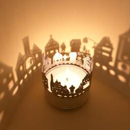 Rothenburg Op Der Tauber Souvenir Shadow Play Lantern Candle Attachment Of Iconic Landmarks For Magical Room D??cor - Perfect Gift - thumbnail 2
