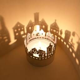 Rothenburg Op Der Tauber Souvenir Shadow Play Lantern Candle Attachment Of Iconic Landmarks For Magical Room D??cor - Perfect Gift - thumbnail 3