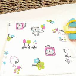 Baby Comforter, Newborn Sensory Toy, Cute Bear Lovey, Small Security Blanket For Baby, Cuddle Plush Baby Shower Gift - thumbnail 4
