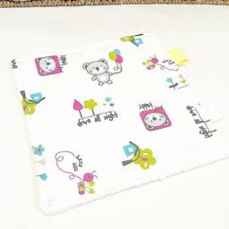 Baby Comforter, Newborn Sensory Toy, Cute Bear Lovey, Small Security Blanket For Baby, Cuddle Plush Baby Shower Gift - thumbnail 2