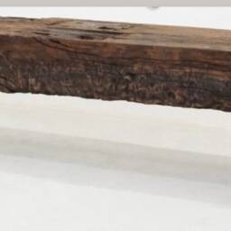 Handmade Reclaimed Wood Coffee Table Rustic Railway Sleeper With Steel Legs - thumbnail 3