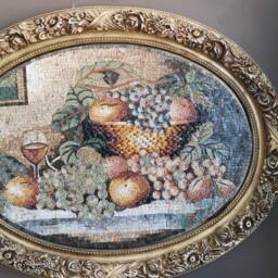 Wine Fruit Mosaic Wall Art - Artwork - thumbnail 2