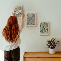 Canvas Set Of 3 - Flower Posters Tokyo Paris London, Green Wall Art Print, Plants & Flowers Decor - thumbnail 3