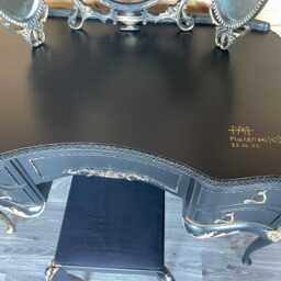 Ornate French Style Vanity Vintage Louis Dressing Table - thumbnail 3